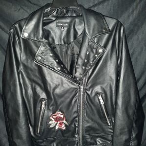 Rose Feux leather jacket